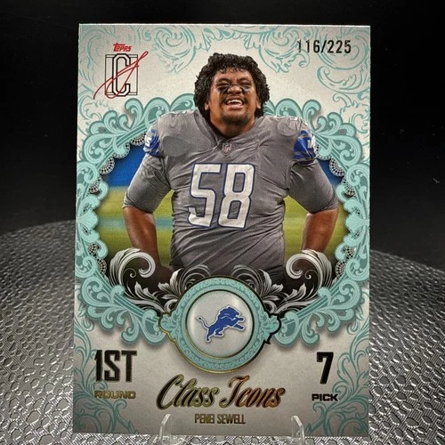 2025 Topps Signature Penei Sewell Base (RAW)
