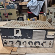 Lafayette HB-222 Citizens Band Transceiver UNTESTED AS IS Tubed Rare Barn Find
