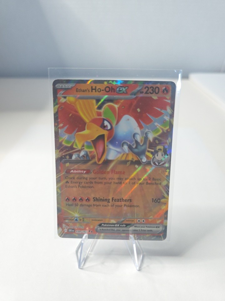 Ethan's Ho-Oh EX Double Rare Holo Pokémon TCG Destined Rivals 39/182