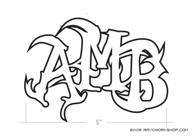 (2) Calcomanía troquelada adhesiva AMB Axe Murder Boys - Imagen 1 de 1