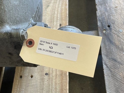 16 17 18 19 20 Tesla Model X Rear Drive Electric Engine Motor Unit 1370 ...