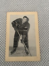 Price Reduced - 1948-1949 BeeHive Hockey Photo - Kenny Reardon