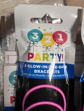 6 Packs Of 8 Glow in the Dark Bracelet Each
