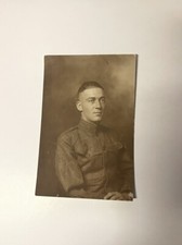 World War I Era Photo Man In Uniform