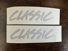 Jeep Cherokee Xj Classic Decal Silver