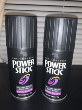 Power Stick COOL BLAST Deodorant Body Spray 2.8 oz Men/Boy's Lots Of 2