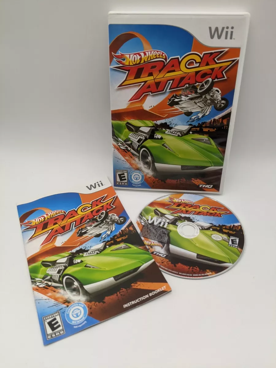 Used Hot wheels Track Attack - Nintendo Wii (Used)