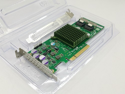 SuperMicro 9207-8I PCI-E 3.0 8 Ports IT Mode PCIe 6Gb/s + 2* SFF8087 SATA Cable - Picture 4 of 8