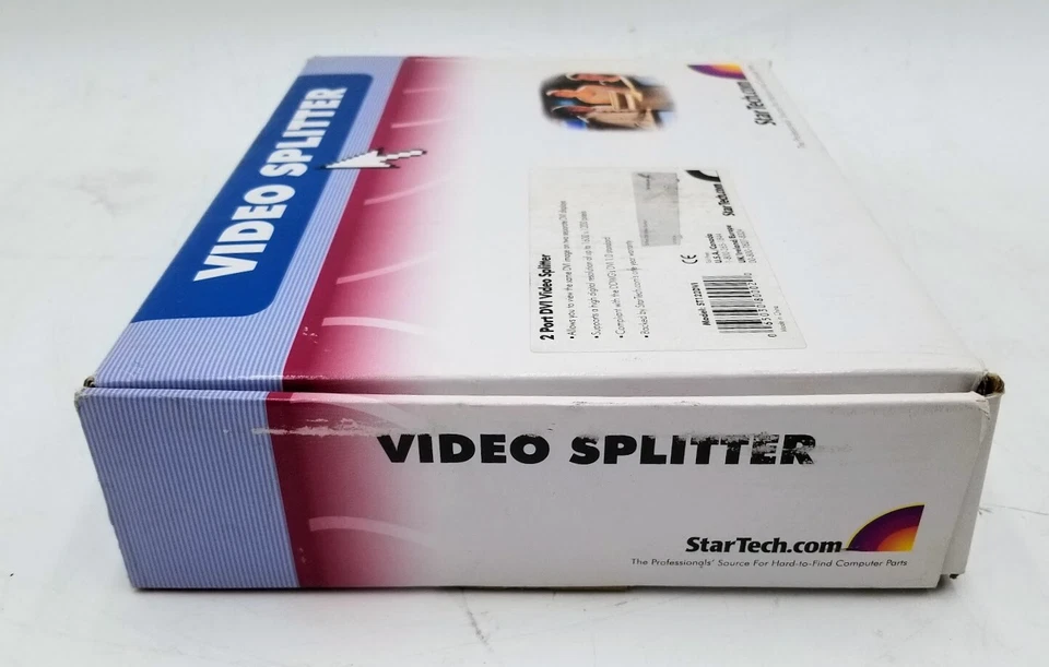 Startech 2 Port DVI Video splitter w/Audio ST122DVI - Image 3 of 4