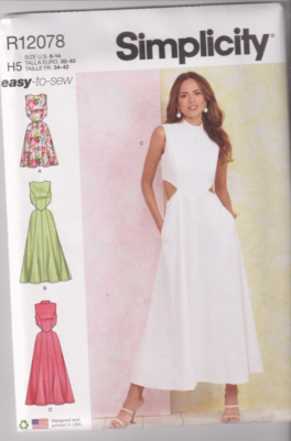 strapless open back dress Sewing Pattern for Summer Dress main image 0