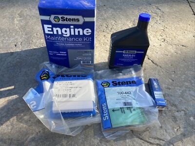 Stens 785-509 Engine Maintenance Kit Briggs Stratton 5121A 5121B Oil Spark Plug