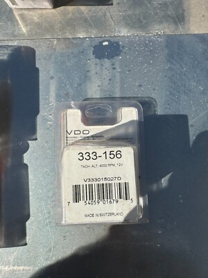 VDO 333-156 - GAUGE TACH 4000RPM 12V | eBay