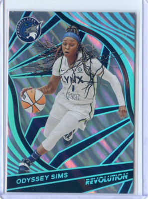 2022 Panini Revolution WNBA ODYSSEY SIMS #38 LAVA PARALLEL SSP #7/10 LYNX