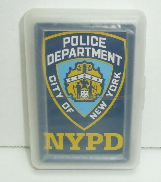 NYPD Playing Cards City of New York Police Department Deck with Case NYC Seal eBay