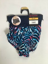 Womens No Boundaries Blue Red Design Micro Boyshorts NEW NWT