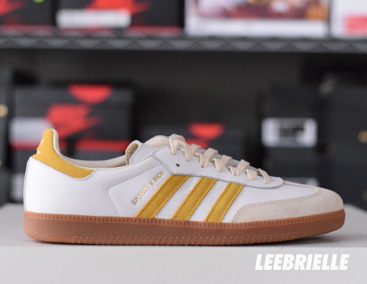 Adidas Samba OG x Sporty & Rich Low White Gold IF5661 | eBay Adidas Samba OG x Sporty & Rich Low White Gold IF5661 | eBay