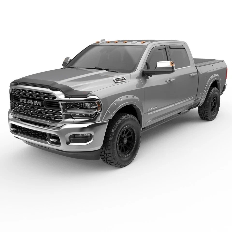 EGR 2019-2024 para Dodge Ram 2500 3500 doble cabina viseras de ventana en canal 572865 Foto 4 de 4