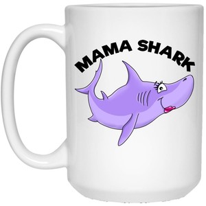mama shark mug