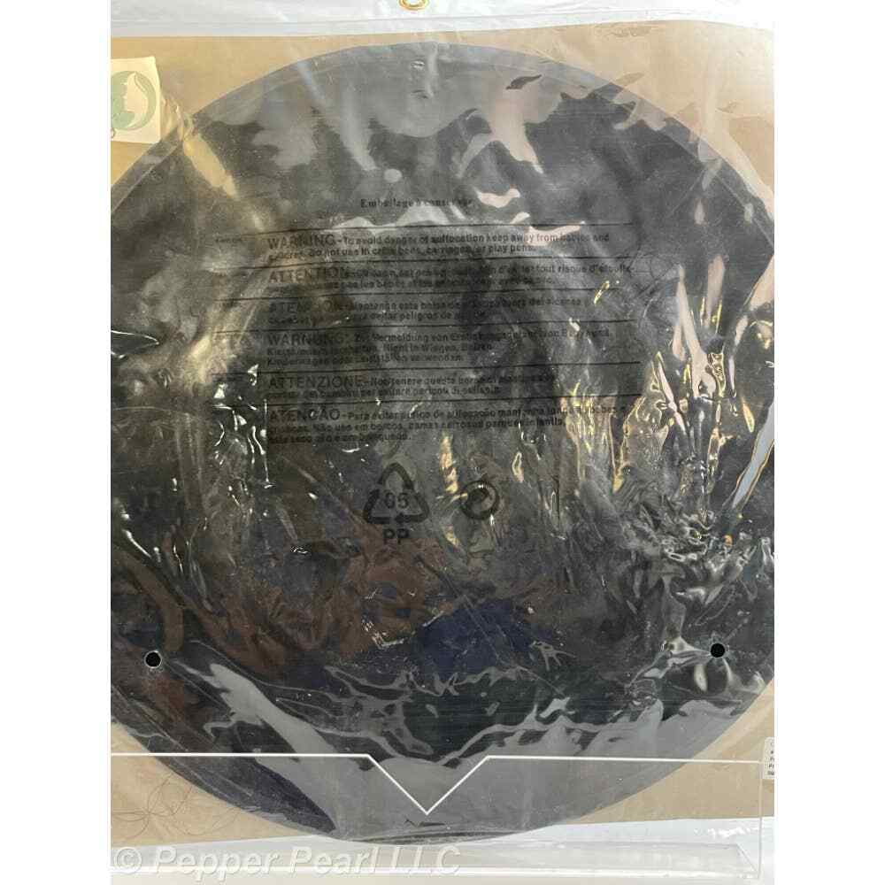 Costume Hat Wig Long Curly Hair Black From the 80s Glamour Theater Halloween