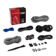 DS18 AMPKIT4/SLV   4GA CCA Installation Kit for Car Audio Amplifiers Silver