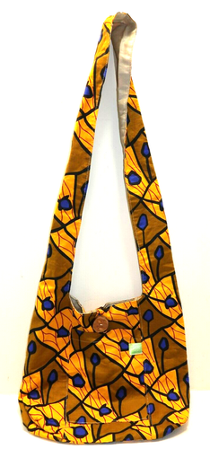 NEW Timbali Crafts Tote Purse Sling African Tribal Artisan Handmade Boho Bag NWT