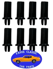 1969-72 Buick Skylark Headlamp Bezel Nuts #8 Nylon 0.31" x 0.38" Hole 8pcs #602