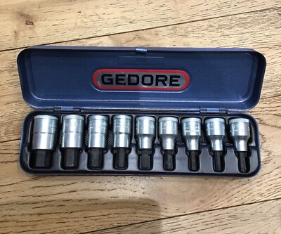 Gedore IN 19 PA 9-tlg. 1/2 Zoll Bit Steckschlüsselsatz