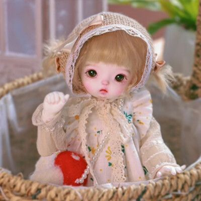 1/6 BJD Doll Ball Movable Joint Doll Full Set Clothes Handmade Gift Cute Girl