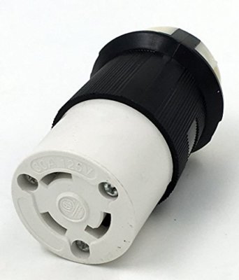 TruePower RV 30 Amp Power Cord Adapter Twist Lock Replacement Connector