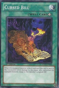 Cursed Bill - STBL-EN059 - Common - 1st Edition x3 - Near Mint
