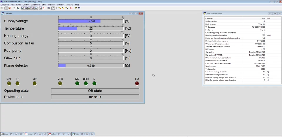 WEBASTO v3.0 DIAGNOSTIC INTERFACE USB Thermo Test E P Z C V EVO AIR TOP AIR - Image 2 of 4
