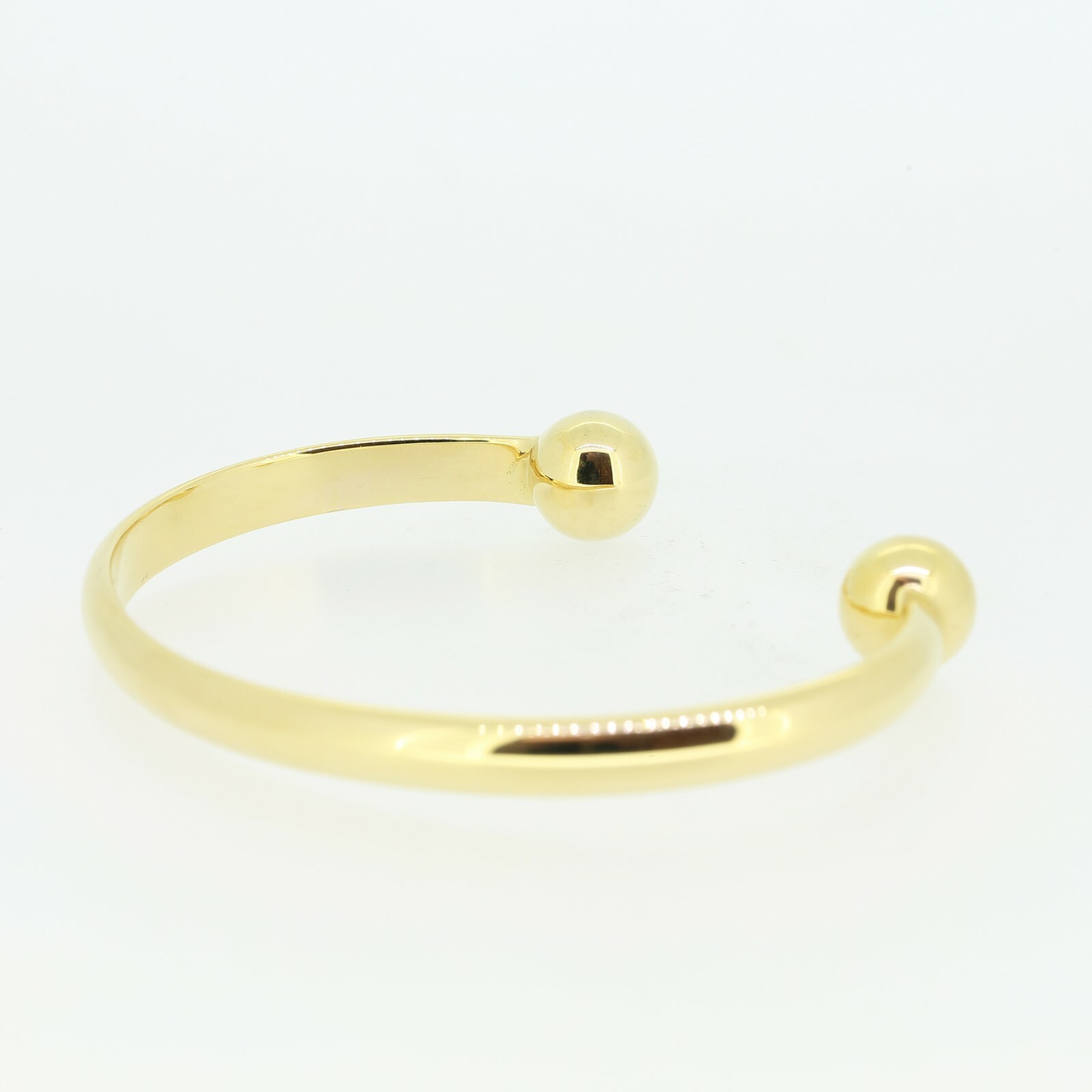 Gold Torque Bangle Vintage 9ct Yellow Gold Unisex Torque Bangle eBay