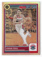 2023-24 Hoops Premium Stock Silver Prizm #277 Jordan Poole Washington Wizards