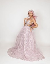 160 PC WHOLESALE LOT OF SAMPLE BRIDAL GOWNS/ACCESSORIES MANY SIZES