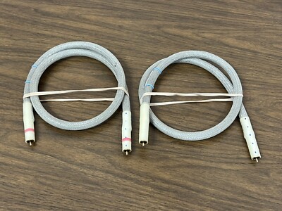 Tara Labs Rectangular Solid Core 1.0 m pair with drains and Cardas