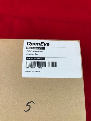 OpenEye elektrische Anschlussdose OE-CA00JB-01 Kugelkamera weiß metallisch neu - Bild 3 von 4
