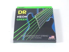 DR Guitar Strings Electric Neon Green 09-42 Light