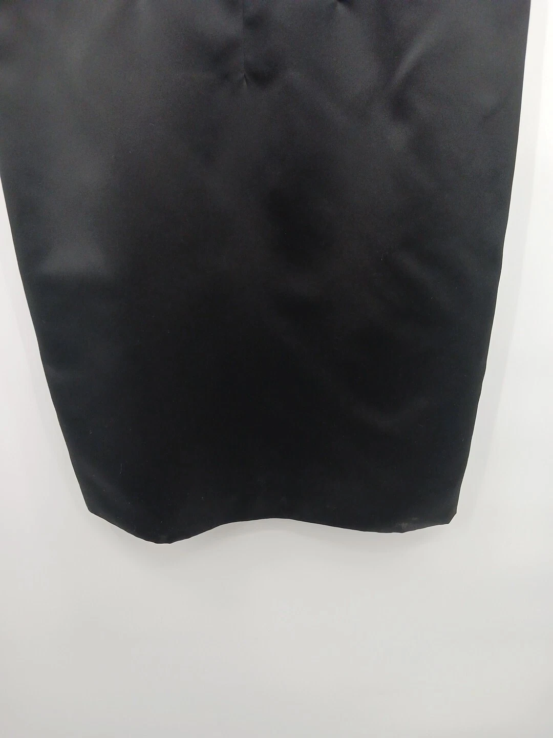 Abito Michael Kors 10 nero senza maniche tubino collo cappuccio