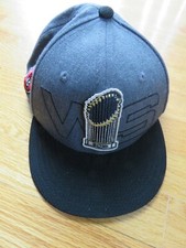 New Era 2018 WORLD SERIES BOSTON RED SOX Champions w/ Trophy (Adjustable) Cap