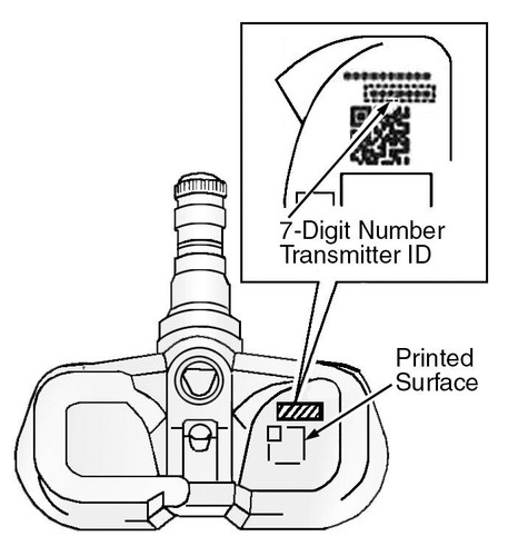 For Lexus IS300H TPMS Tyre Pressure Monitor Sensor IS300H AVE30 42607-02031 - Picture 4 of 4