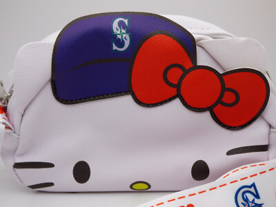 Seattle Mariners - Hello Kitty Crossbody Bag w/ Adjustable Strap