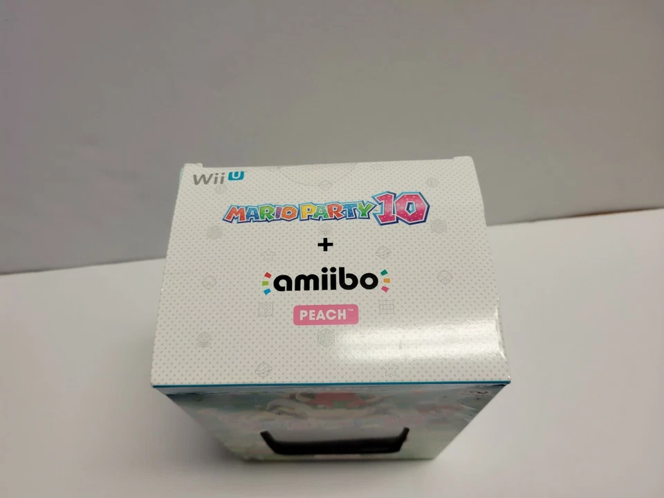 Mario Party 10 + Princess Peach Amiibo Bundle (Nintendo Wii U) BRAND NEW SEALED - Image 3 of 4