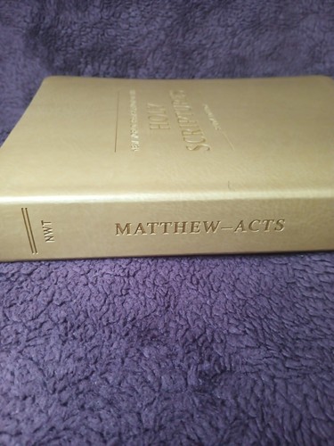 New World Translation Of The Holy Scriptures Study Edition Matthew-Acts Leather - Picture 6 of 12