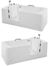 NEU Senioren Whirlpool Badewanne für Altenpflege mit Armaturen Seniorenbadewanne