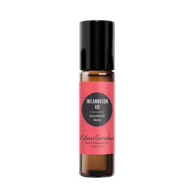 Inflammation Aid Essential Oil Roll-On Blend - 100% Pure, Natural, Therapeutic,