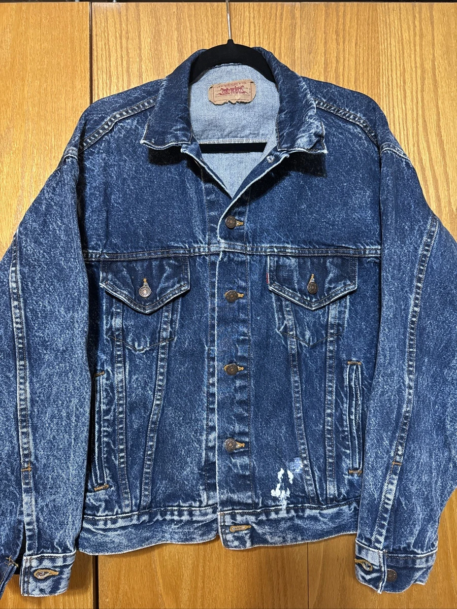 levis acid wash jacket products for sale | eBay