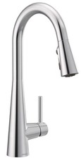 MOEN 7864 Sleek Chrome One-Handle High Arc Pulldown Kitchen Faucet