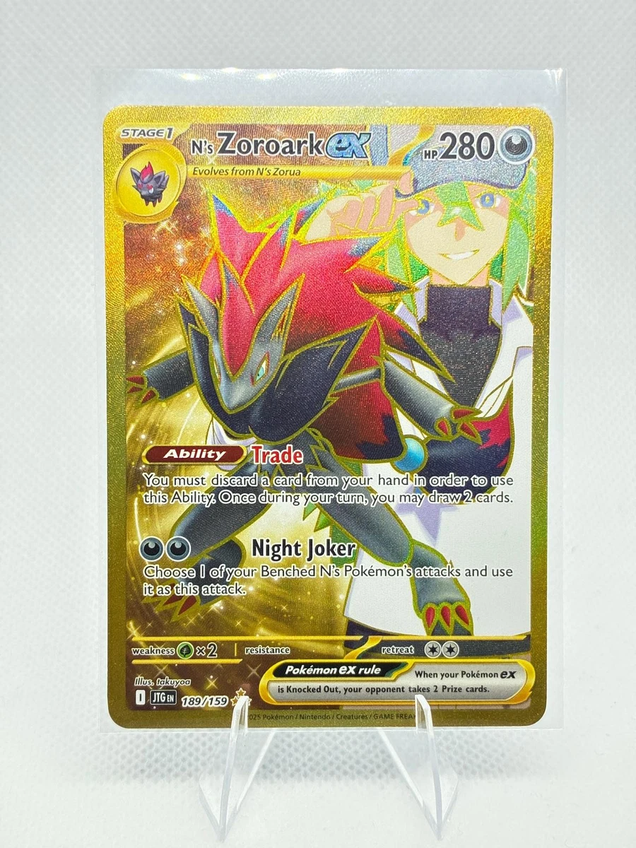 Preços baixos em Cartões TCG de Pokémon N's Zoroark Ex | eBay