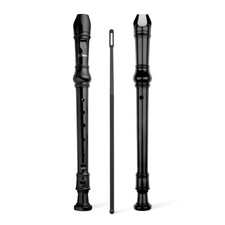 Soprano Recorder Instrument for Beginners Kids German Fingering 8 Hole Flute