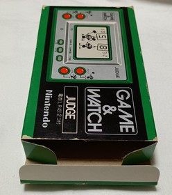 Nintendo Game ＆ Watch Green Judge Boxed Japan NOS